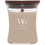 Bougies moyenne - bois, verre beige, marron - woodwick - 2654074e