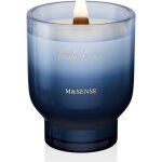 Bougie parfum�e 470glinge fraism�che en bois cr�pitante (95h de combustion)cire de soja naturelle en ...