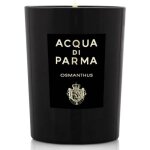 Bougie parfum�e - acqua di parma - osmanthus - 200g - noir - int�rieur