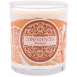 Bougie parfum�e ambre vanille fabriqu�e en provence  180 gr