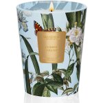 Bougies parfum�es en cire de soja jasmin400 g, 75 heures de combustion longue, parfum floral el�gant, ...