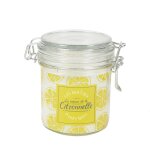 Bougie parfumee citronnelle bocal a clip 11cm