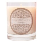 Bougie parfum�e fleur de coton fabriqu�e en provence 180 gr
