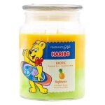 Bougie parfum�e - haribo - exotique - 510g - m�lange de fruits - parfum d'int�rieur