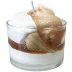 Bougie parfum�e madeleine - fait main