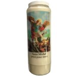 Bougie de pri�res archange st michel - neuvaine