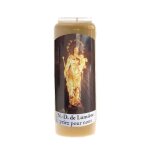 Bougie de pri�res notre dame de lumi�re - neuvaine