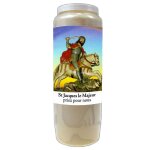 Bougie saint jacques le majeur neuvaine
