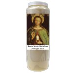 Bougie sainte marie madeleine neuvaine