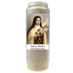 Bougie sainte th�r�se neuvaine