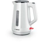 Bouilloire bosch twk1m121 - 2400 w - 1, 7 l - filtre anti - calcaire - blanc