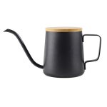 Promotion! bouilloire a caf� a col de cygne 12oz, en acier inoxydable, a long bec etroit, th�i�re a expresso ...