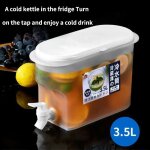 Bouilloire a eau froide de grande capacit, pichet a eau froide, distributeur de boissons glaces, rfrigrate ...