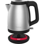 Bouilloire electrique de 1, 7l sans fil 2400w gris noir