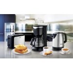 Bouilloire electrique de 1, 7l sans fil 2400w noir gris