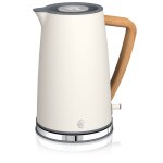 Bouilloire �lectrique 1, 7l ultra rapide sans fil design moderne nordic 2000w swan sk14610