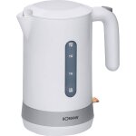 Bouilloire électrique 1, 8l 2200w bomann wk 5012 cb blanc Bouilloire électrique 1, 8l 2200w bomann wk 5012 cb blanc