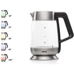 Bouilloire electrique de 1, 8l sans fil avec tempratures rglables 2200w gris noir