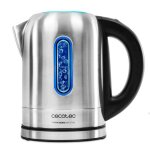 Bouilloire electrique cecotec thermosense 290 steel. 1. 7 l, sans bpa, acier inoxydable, base 360�, ...