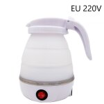 Bouilloire electrique portable en silicone, petit format, pliable, pour la maison et les voyages, avec ...