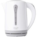 Bouilloire electrique sans fil de 2, 5l 2200w gris blanc