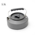 Bouilloire d'ext�rieur en alliage d'aluminium 1. 1 / 1, 6 l, casserole de voyage, th�i�re a caf�, ustensiles ...