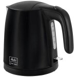 Bouilloire - melitta - prime aqua mini - sans fil - 1, 0 litres - 2200 watt - noir