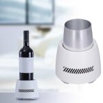 Bouilloire portable blanche 350 - 100 v, 240 ml, tasse ? refroidissement rapide pour boissons, usage ...