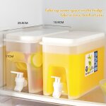 Bouilloire pour r�frig�rateur, carafe a jus avec robinet, refroidisseur de bar, whisky pour bouteille ...