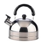 Bouilloire a sifflet en acier inoxydable, 2, 5 l 3l 4l, plaques de cuisson a gaz et electriques a ebullition ...