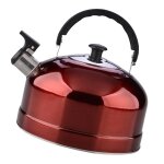 Bouilloire a sifflet en acier inoxydable, 2, 5 l 3l 4l, plaques de cuisson a gaz et electriques a ebullition ...