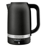 Bouilloire a temperature reglable 1, 7l kitchenaid 5kek1701ebk truffe noire
