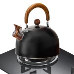 Bouilloire a thé en acier inoxydable, bouilloire a eau sifflante, cuisinière en acier inoxydable, poêle ... Bouilloire a thé en acier inoxydable, bouilloire a eau sifflante, cuisinière en acier inoxydable, poêle ...