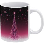 Boules d'arbre de xmas et flocons de neige tasse a cafe vintage hiver tasse en ceramique exterieure tasses ...