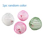 Boule arc - en - ciel pour chat, 1 pi�ce, fil t�lescopique auto - excitant, b�ton interactif, cloche, ...