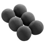 Boules en c�ramique pour chemin�e � gaz - duoku - lot de 6 - pierres de lave rondes 12, 5 cm - pierres ...