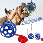 Boule de friandises pour cheval, jouet d'alimentation polyvalent pour cheval, etal stable, remorque, ... Boule de friandises pour cheval, jouet d'alimentation polyvalent pour cheval, etal stable, remorque, ...