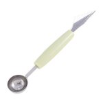 Boule de fruits dcoupe a la pastque, pelle a glace, cuillre ronde, coupe - fruits sculpt, outils ...