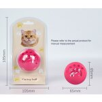 Boule lumineuse led pour animal de compagnie, jouet amusant pour chat, clochette clignotante, avec voix, ...