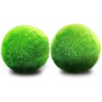 Boules de mousse moyennes 1 pouce, d�cor d'aquarium, cadeau d'h�ritage, ador� par les animaux d'aquarium, ...