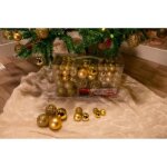 Boules de no�l dor�es - pack de 100