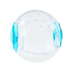 Boule de sport transparente pour hamster, multi - trous, boule de course en cristal respirante, fournitures ...