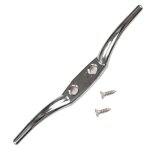 Boulon de corde en alliage de zinc accessoires pour m�ts de drapeau couleur argent