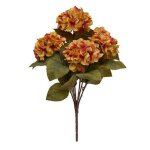 Bouquet fleur hortensia artificiel 53cm