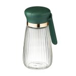 Bouteille d'assaisonnement en verre etanche de 550ml, bouteille d'huile a fermeture automatique, accessoires ... Bouteille d'assaisonnement en verre etanche de 550ml, bouteille d'huile a fermeture automatique, accessoires ...