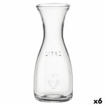 Bouteille bormioli rocco misura transparent verre (1 l) (6 units)