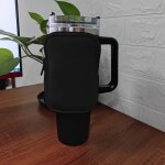 Bouteille d'eau en poudre solide pour gobelets, tasses standardisées avec sangle réglable pour clé de ... Bouteille d'eau en poudre solide pour gobelets, tasses standardisées avec sangle réglable pour clé de ...