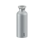 Bouteille isotherme argent�e avec bouchon d�vissable 50 cl