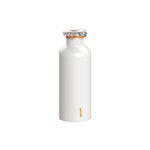 Bouteille isotherme blanche avec bouchon d�vissable 50 cl