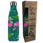 Bouteille isotherme en inox flamants roses by allen